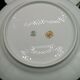 Lot of 6 white limoges porcelain plates and double gilding