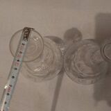 Paire de vases en cristal