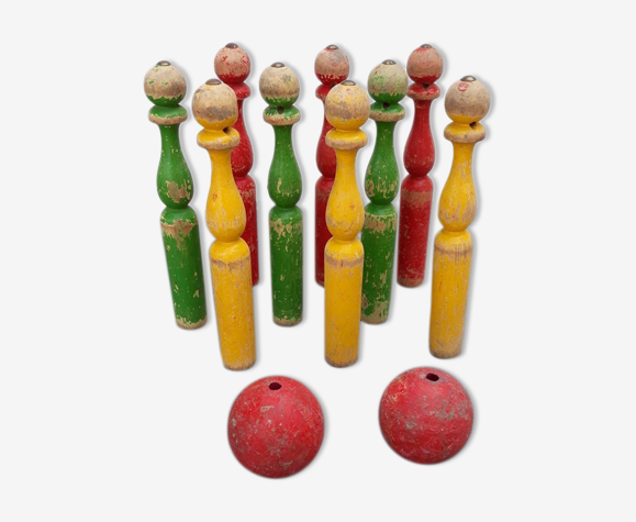 Jeu de quilles anciens années 50