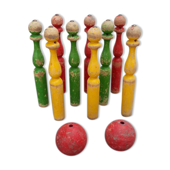 Mini game of old bowling - 50s