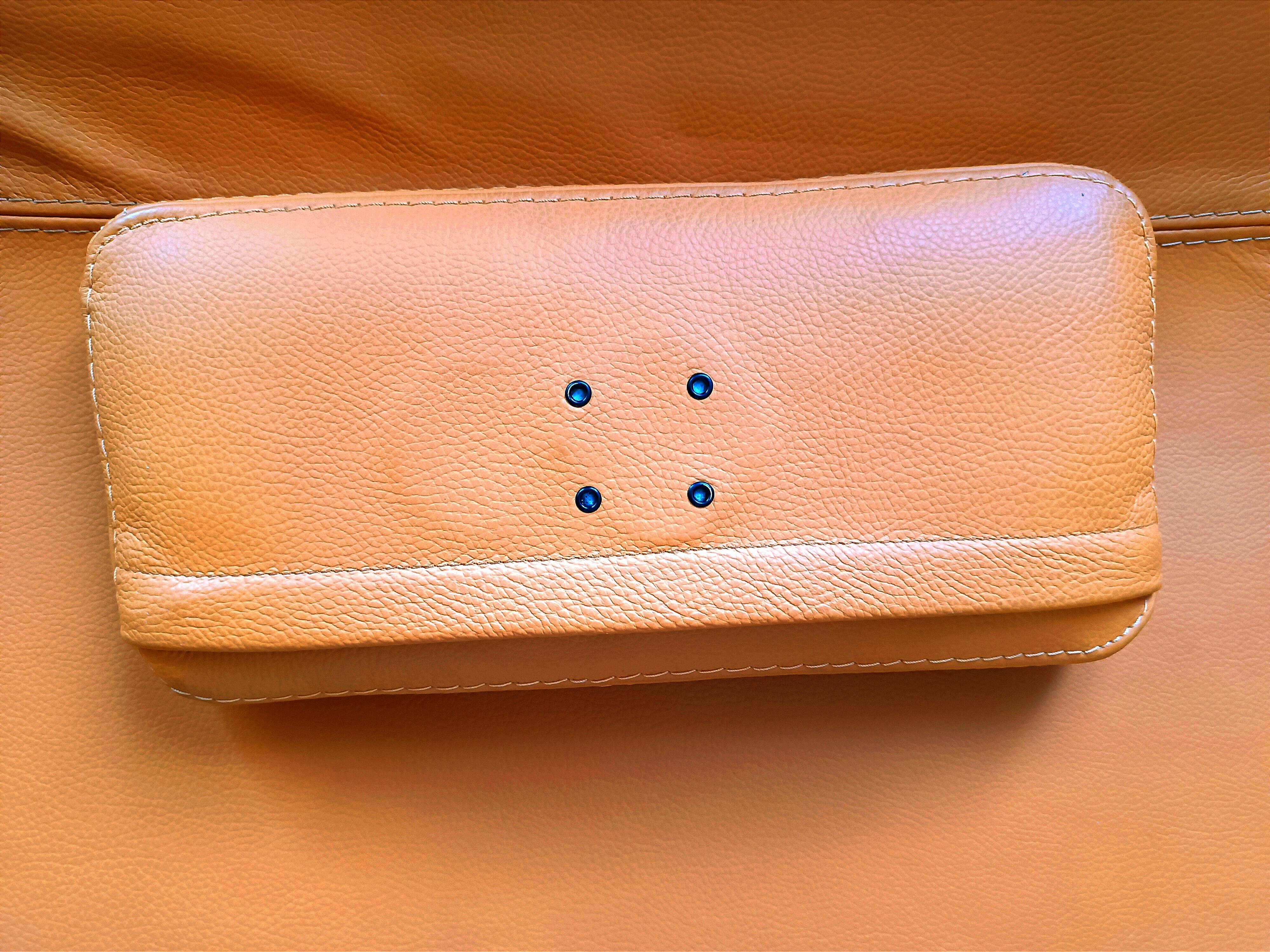 Deluxe leather lounge chair