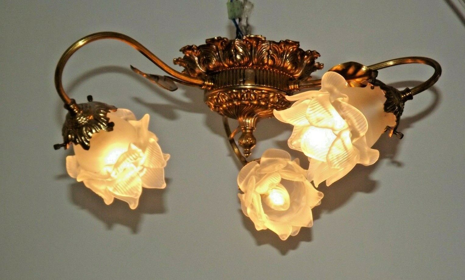 Lustre italien en bronze