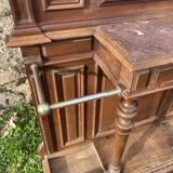 Wall coat rack entrance 218x112cm from the 1920s 1930s