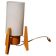 Mid century rocket desk lamp by Drevo Humpolec, Czechoslovakia, 1960´s