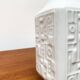 Brutalist porcelain vase from mid-century Wunsiedel Bavaria Porcelain, 1960s.