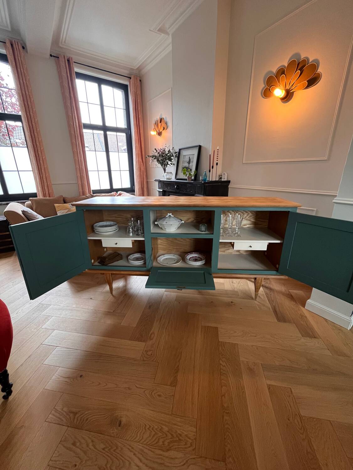 Renovated 60s sideboard