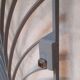 Art Deco wrought iron grill door 200x88cm