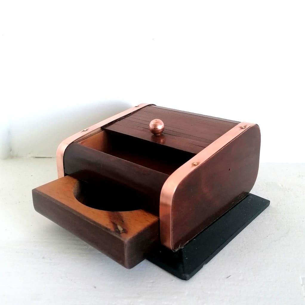 Art Deco cigarette dispenser, 1950s