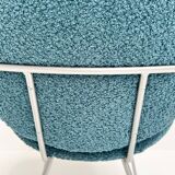 Reupholstered Trienale armchair by Willem Gispen for Kembo Rhenen