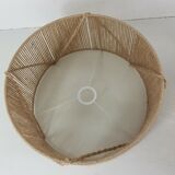 Cylinder lampshade made of jute rope n°2