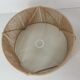 Abat-jour cylindre fabriqué en corde de jute n°2