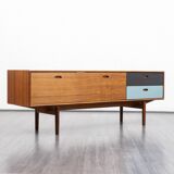 Low sideboard in walnut, Scandinavian, 176cm