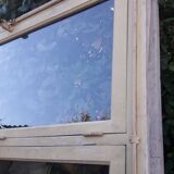 Wooden canopy 3 windows with bellows and abbatant