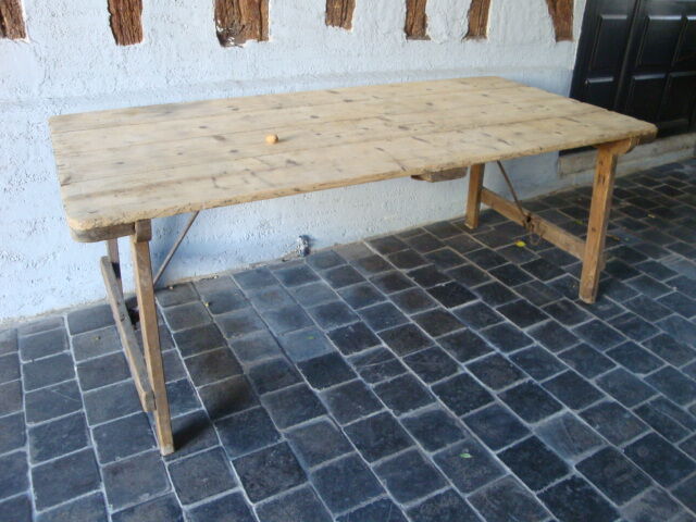 Raw wood table