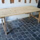 Raw wood table