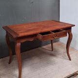 Louis XV table in natural wood