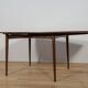 Mid-Century Square  Extendable Rosewood Dining Table, Denmark, 1960s