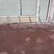 Set of 6 chrome chairs
