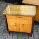 Vintage trio of mid century modern sideboard and 2 sidetables