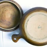 Soupière poêlon en grès de la poterie La Colombe