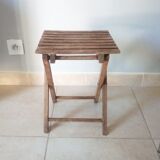 Vintage folding stool 60s/70s