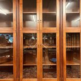 Classic English Mahogany Library Cabinet