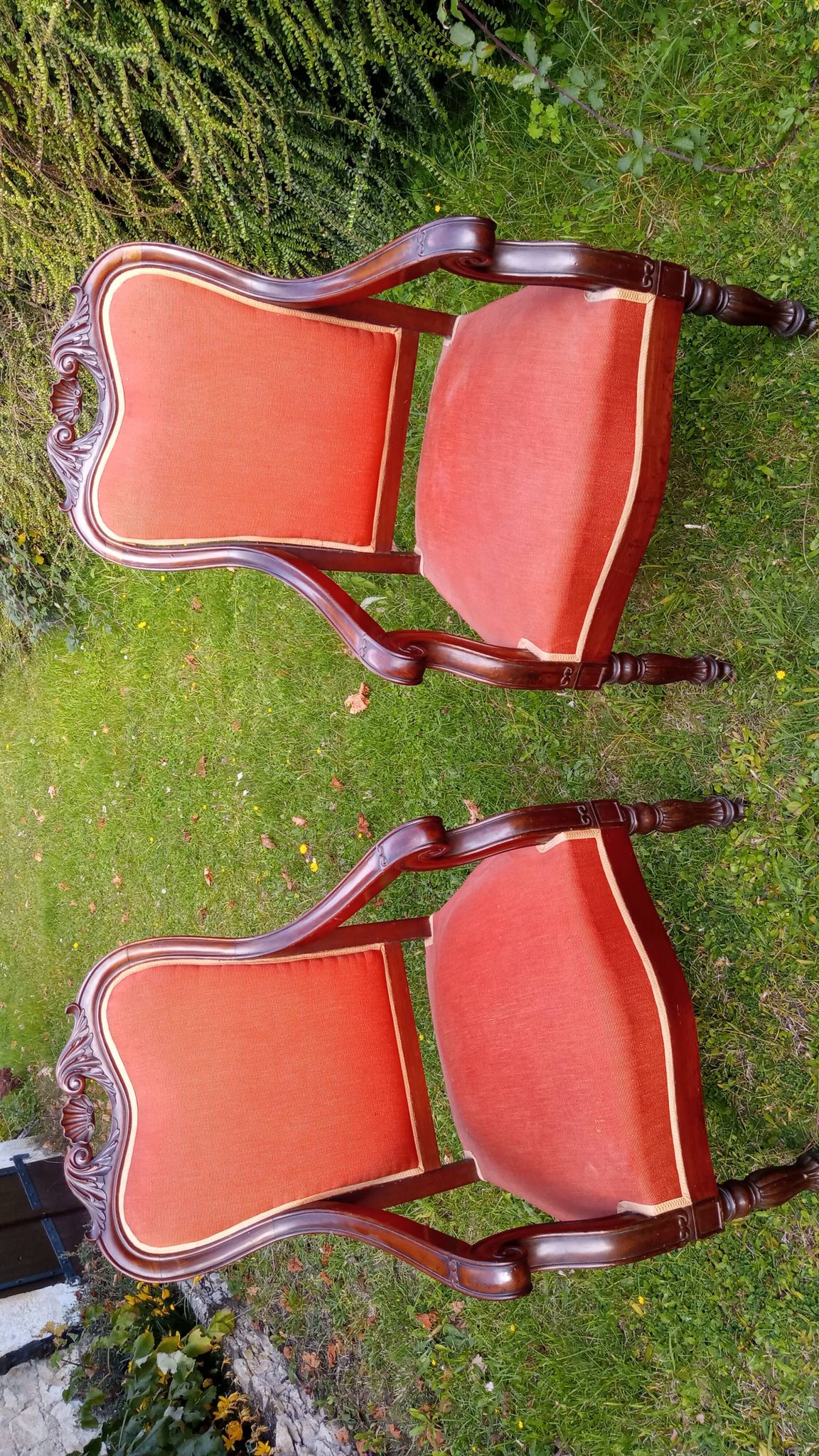 Pair of armchairs