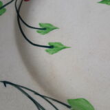 2 dessert plates in Jules Old - Co Terre de iron model Bordeaux diam 20.5 cm