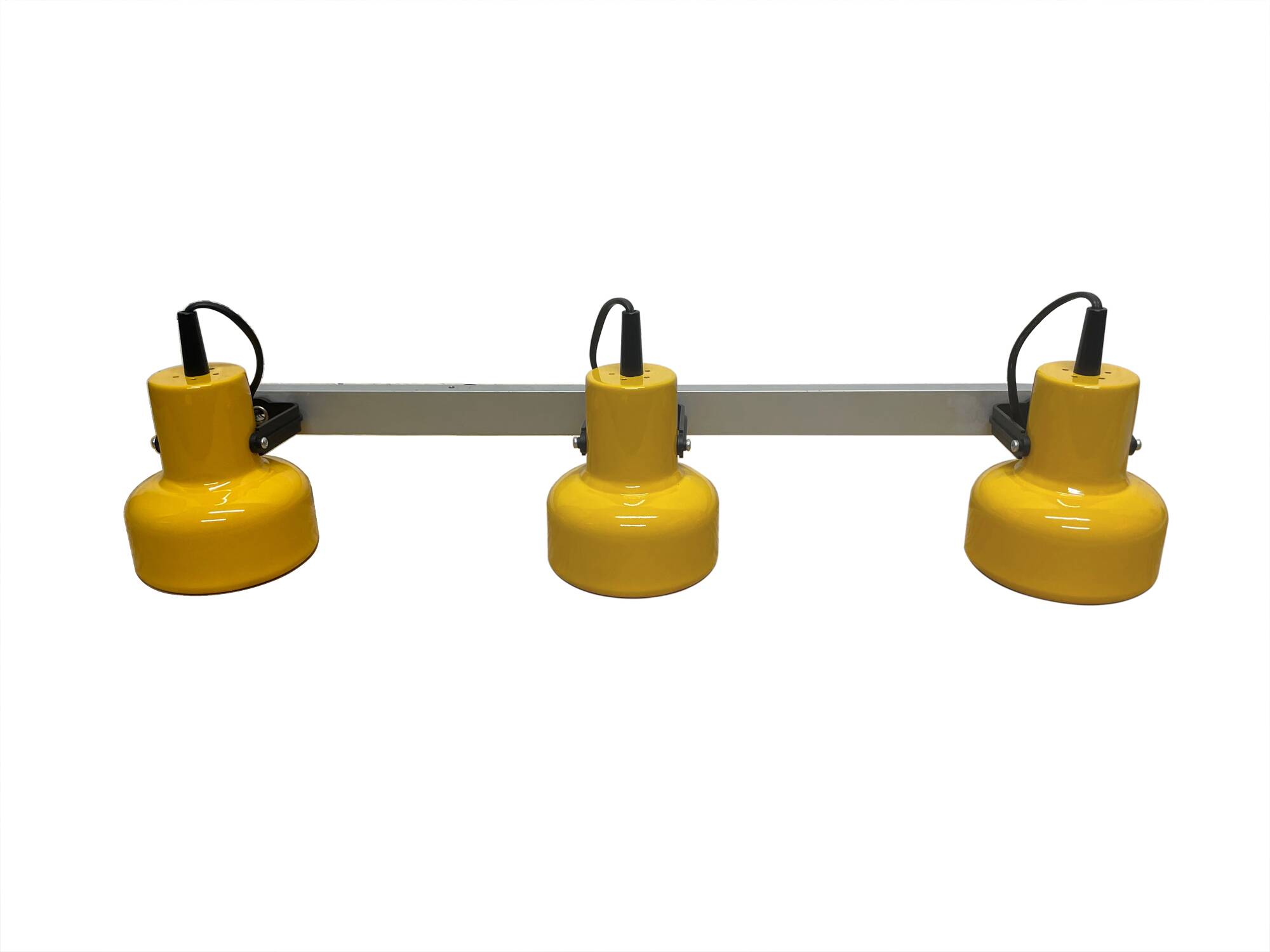Yellow three spot lamp, Brilliant, 1970s,