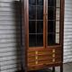 Vintage 1960s Scandinavian display cabinet in rosewood.