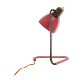 Robert Caillat, red and gold lamp from the years 1950