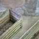 Pair of planters 60cm concrete fibro cement eternit Willy Ghul vintage 1950