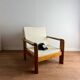 Fauteuil en pin massif