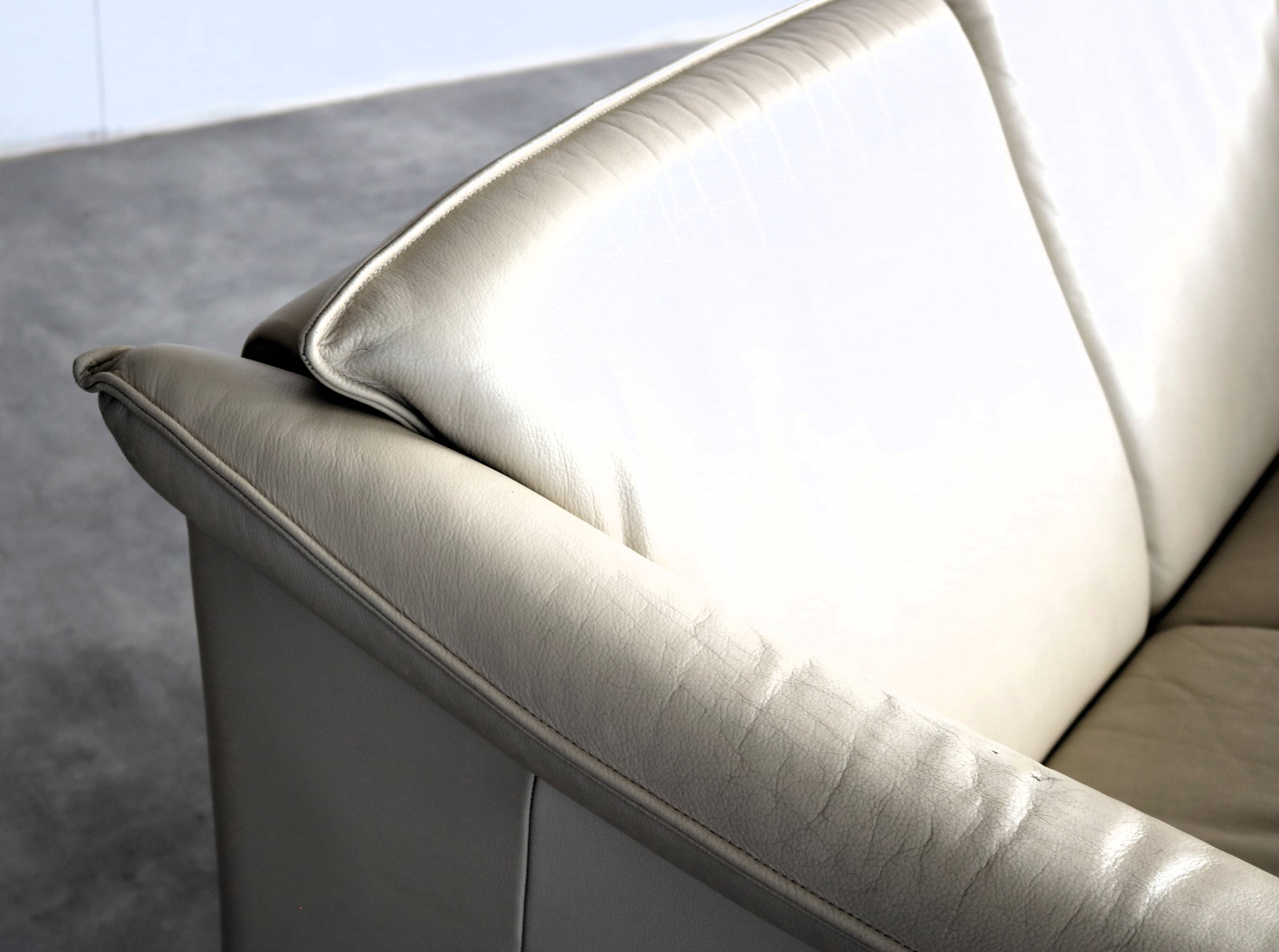 Canapé vintage en cuir