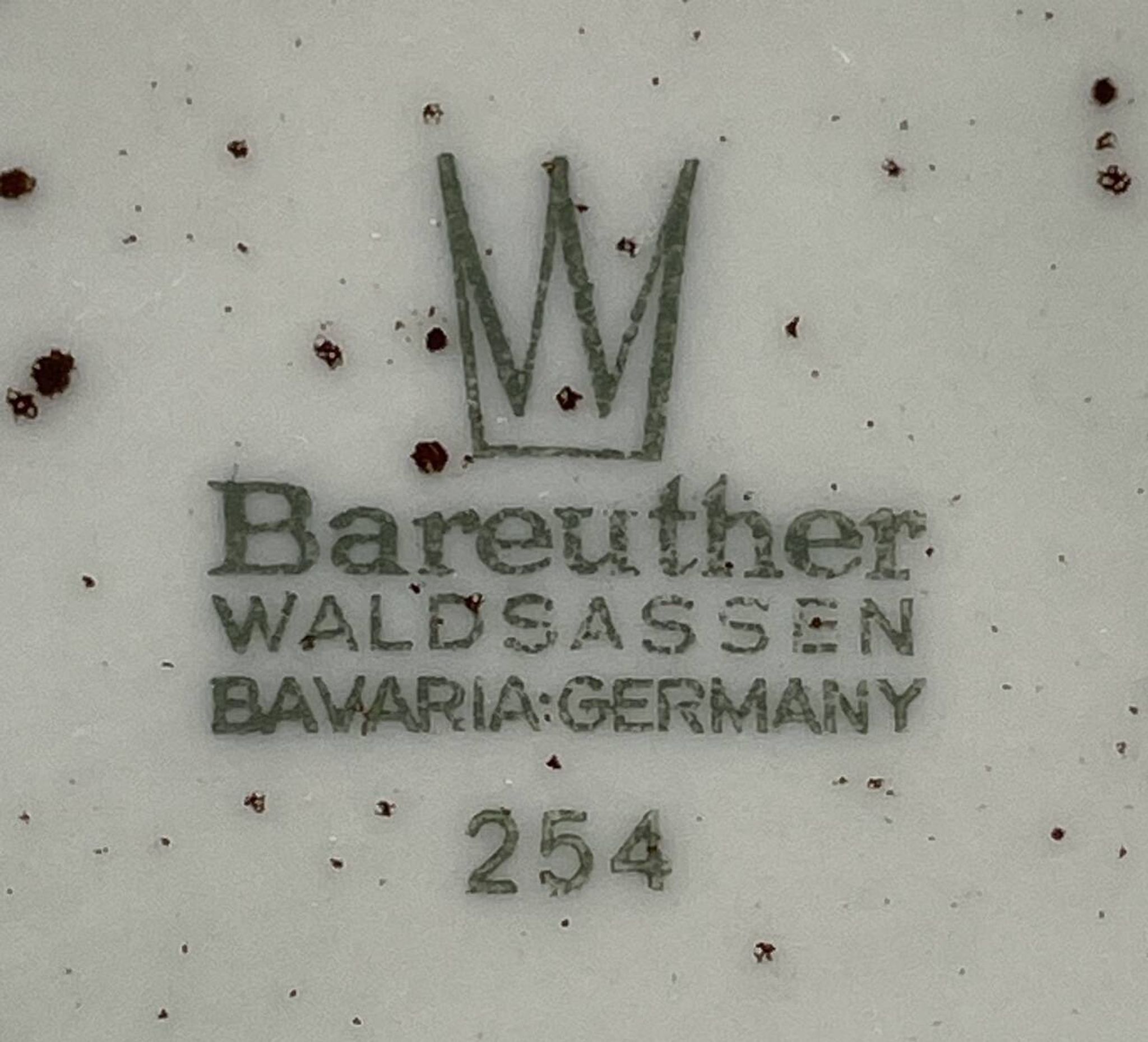 Bareuther waldsassen bavaria fine porcelain coffee service, year 1970