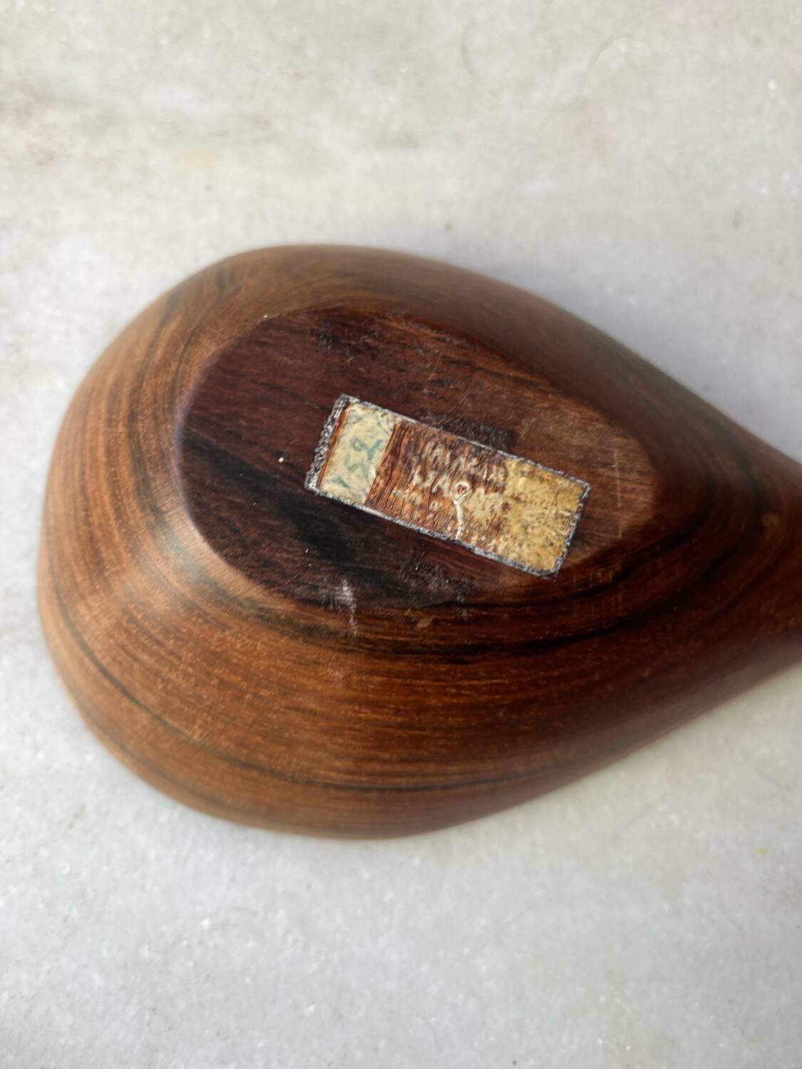 Jac-Arte Brazil. Bowl in rosewood.