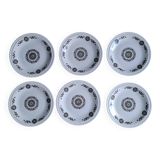 Set 6 assiettes Murielle BFK 1966