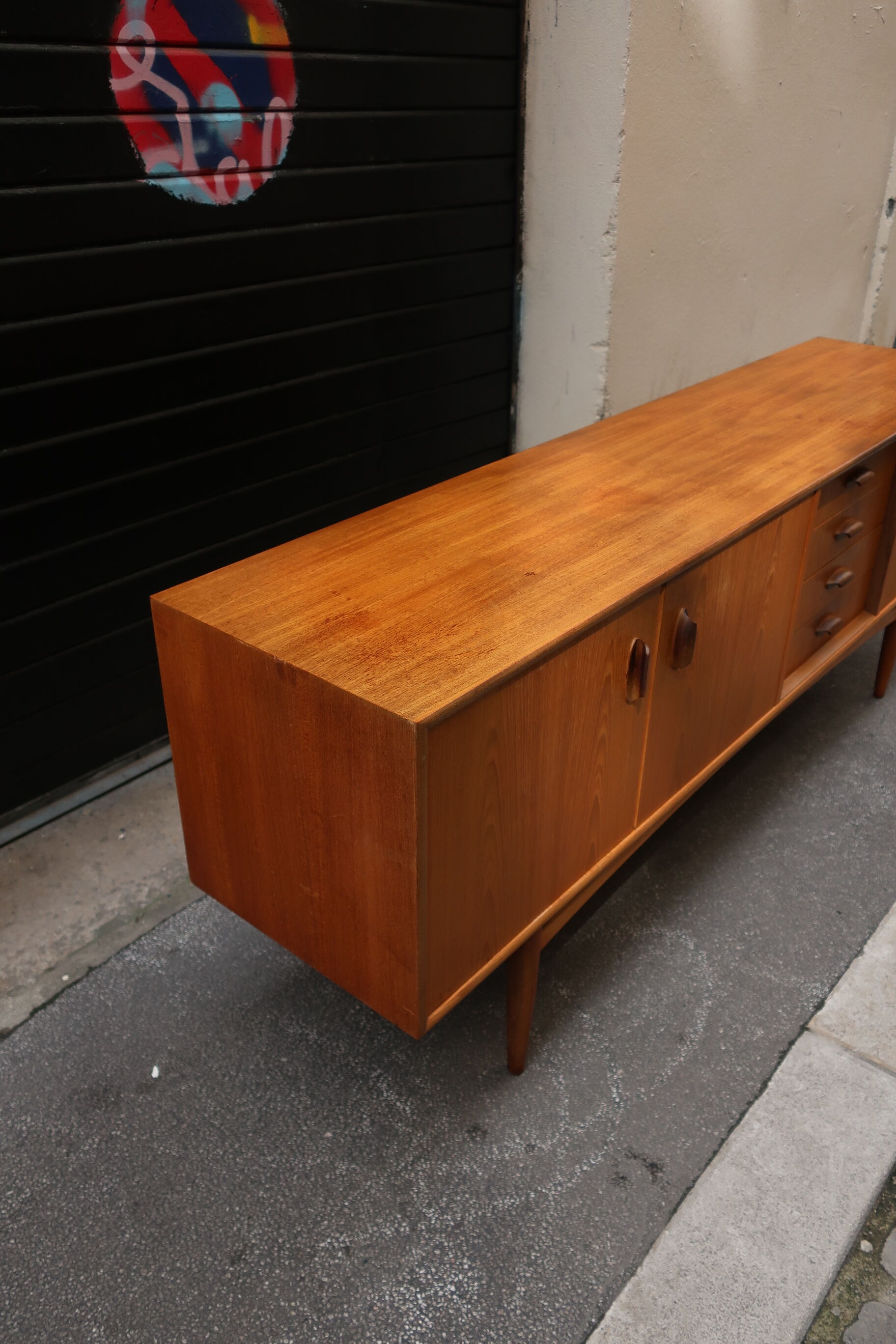 Row Gplan teak of the 1960's