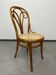 Curved wooden dining chair by Löbl Wieisskirchen