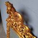 Baroque mirror Louis XV gilded wood ep XIX em - 105 cm