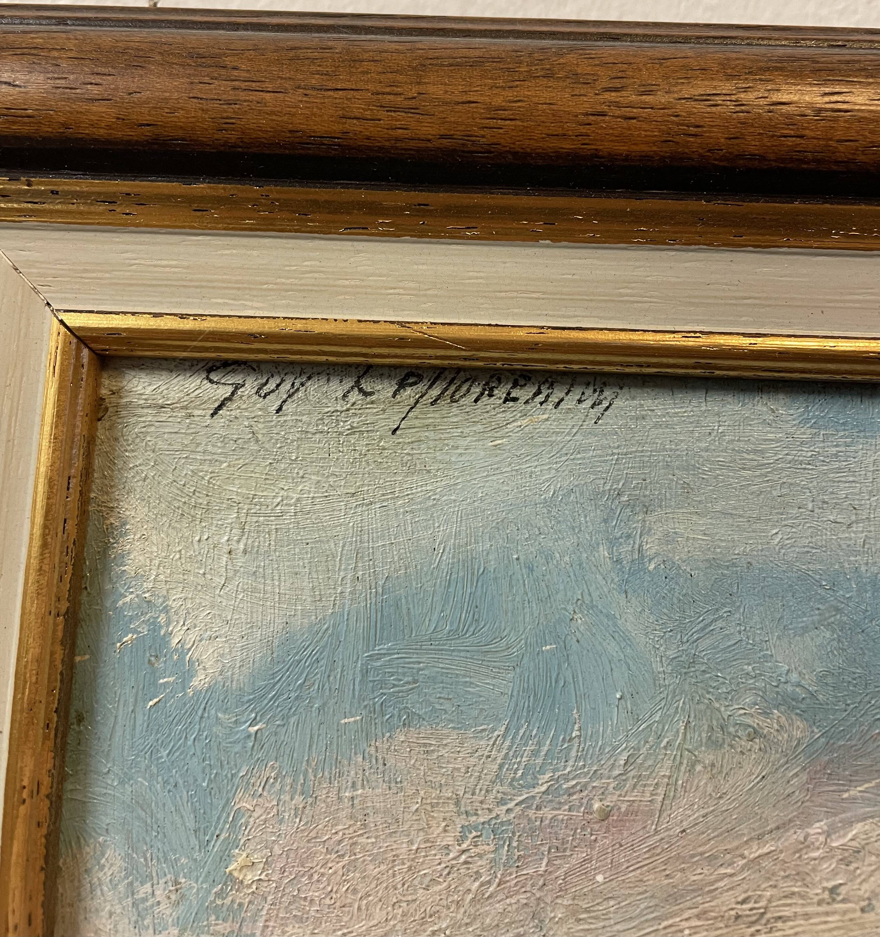 Snowy Landscape by Guy le Florentin