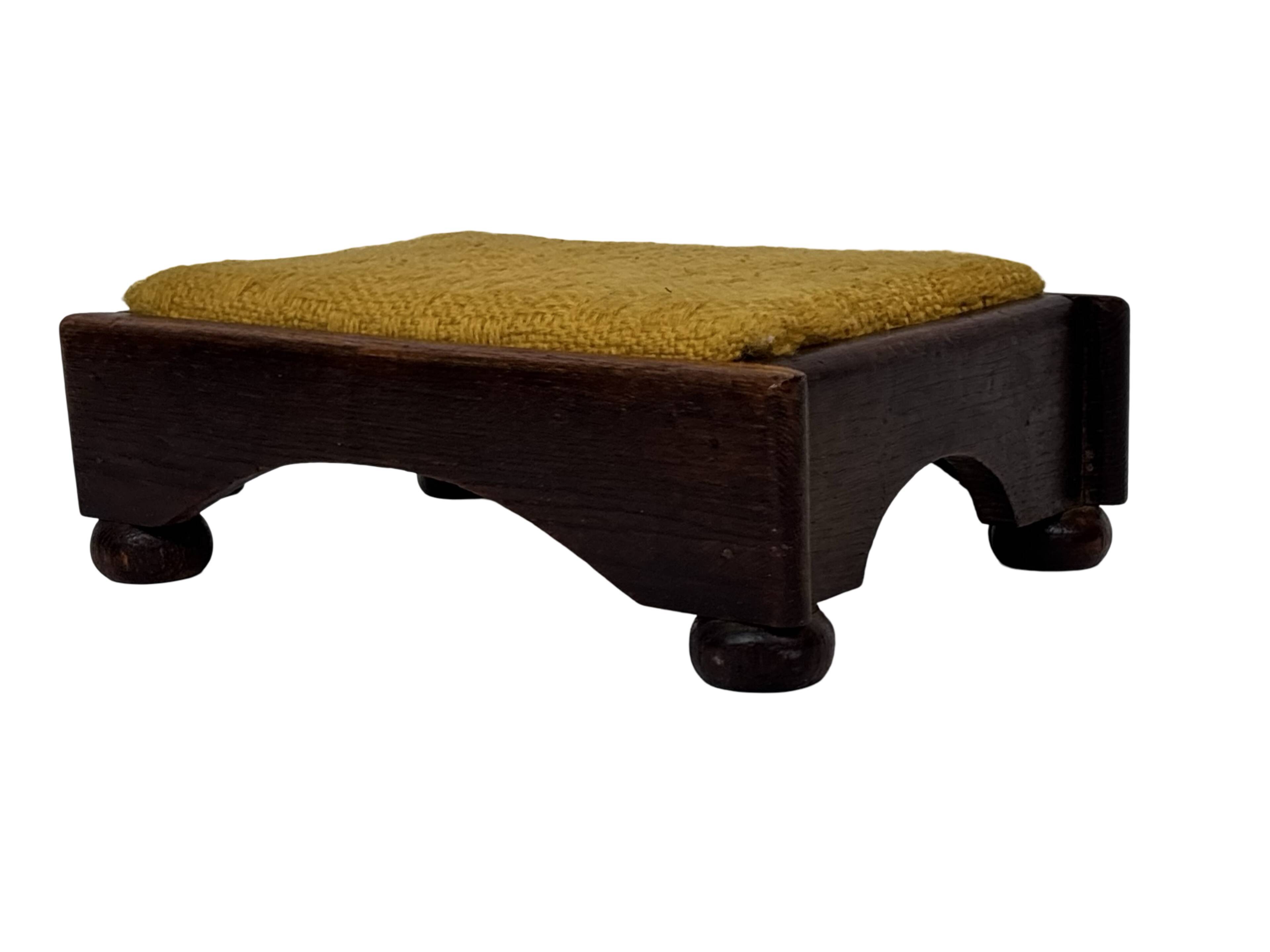 Art Deco footstool foot rest minimalist 30's design