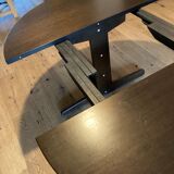 Table salle manger extensible Thonet chêne foncé