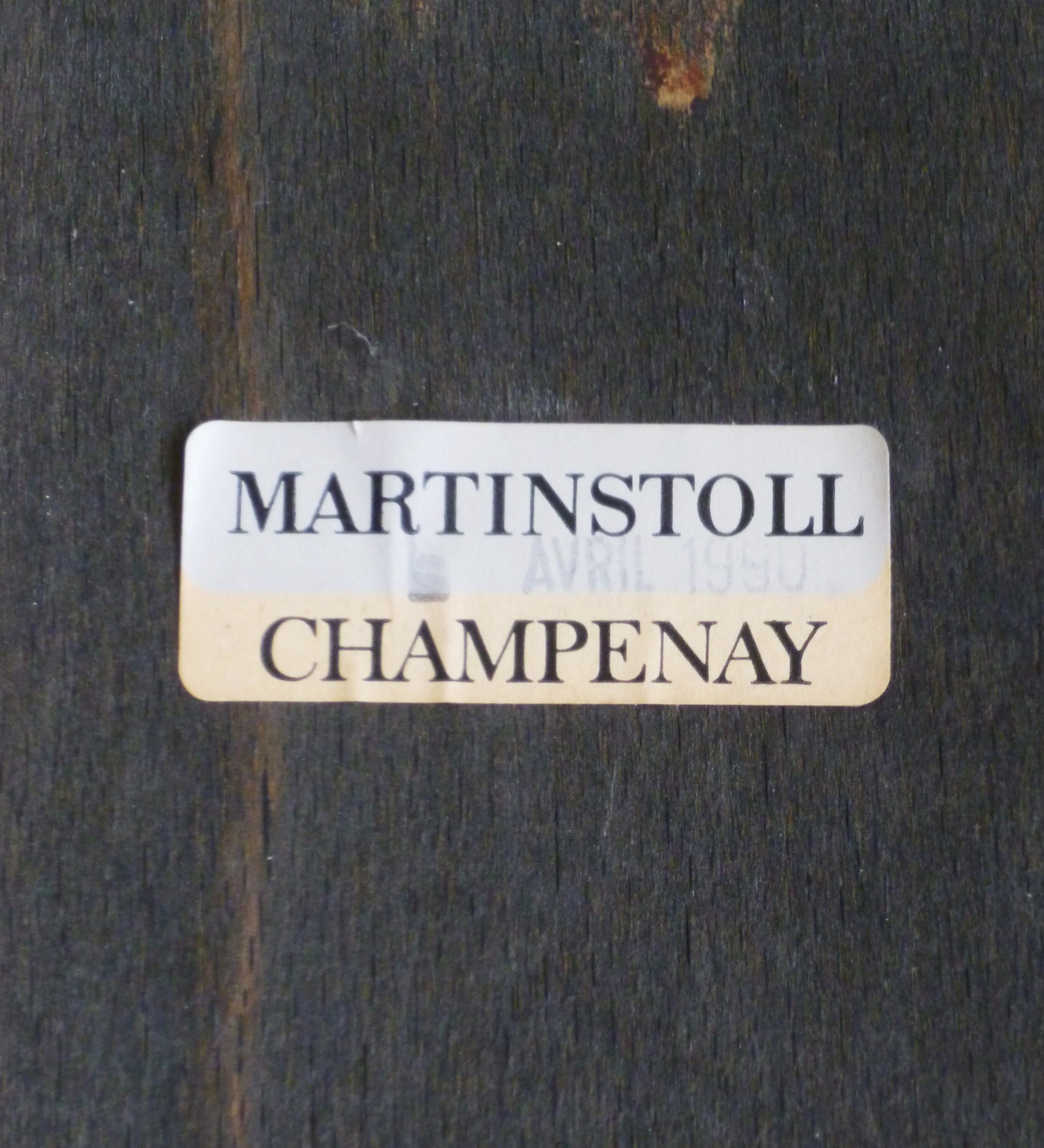 4 chairs by Martin Stoll, late 80s/early 90s
