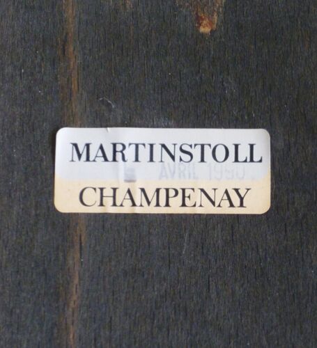 4 chaises de Martin Stoll, fin des années 80/ début des années 90