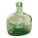 Blueish green Dame-Jeanne carboy, vintage French, Viresa Bandeira