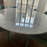 Marble table drunk rock bobois