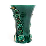 1940s Evrt and Gold Vase