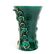 Vase evrt et or années 1940