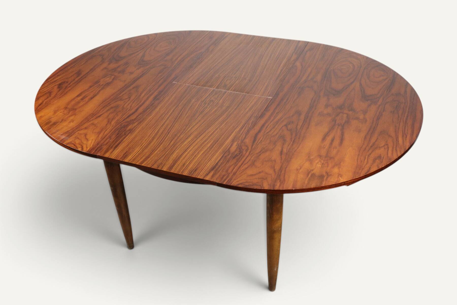 Table de repas extensible en teck, années 1960